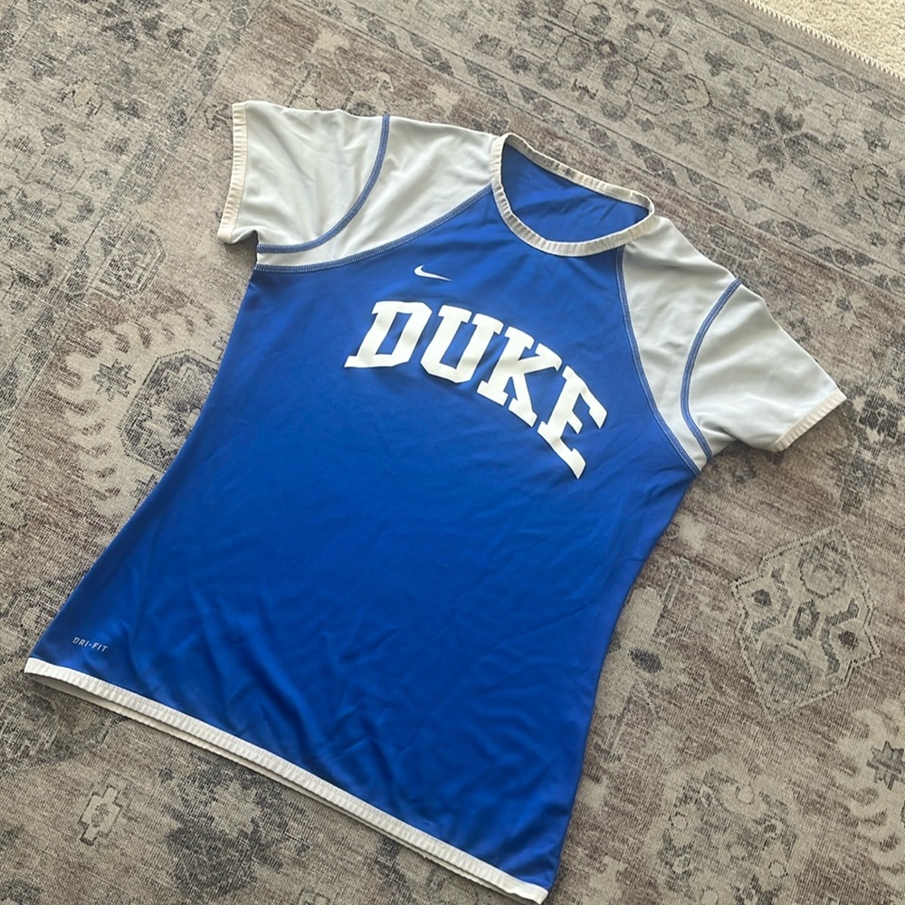 Duke University Nike Dry Fit Jersey Top S